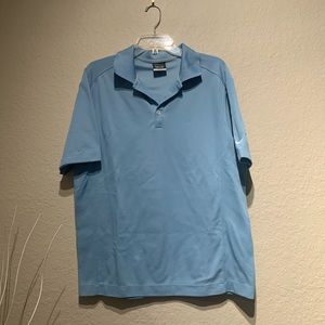 Nike / Light blue polo / size M